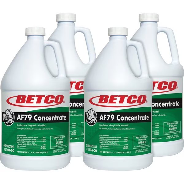 Disinfectant, Acid-free, Conc, Ocean Breeze, 1 Gal, , GN, PK 4, Betco, Mfr#: BET3310400CT